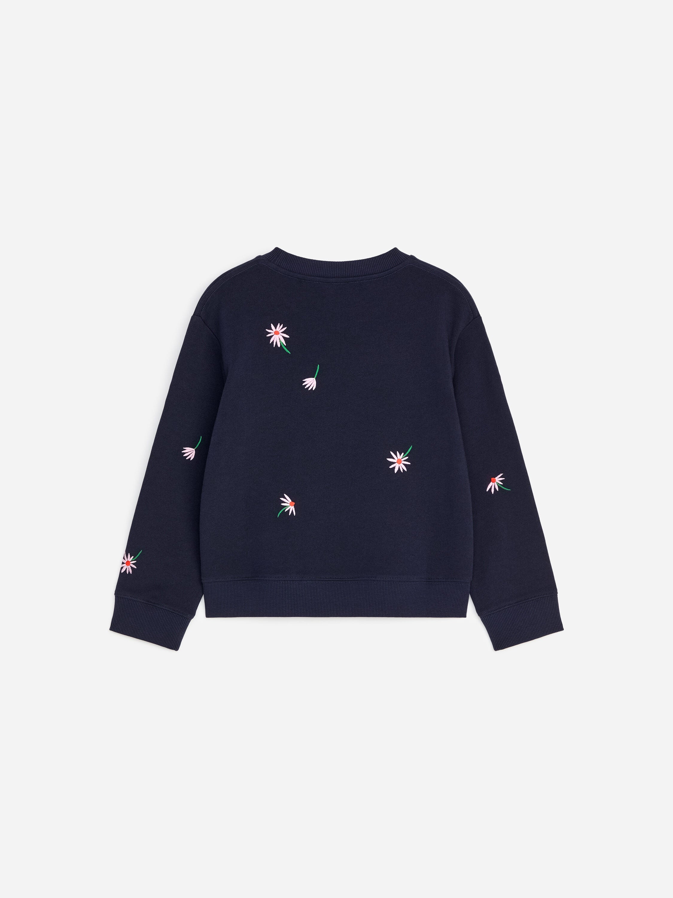 Embroidered Sweatshirt - Blue - Image 2
