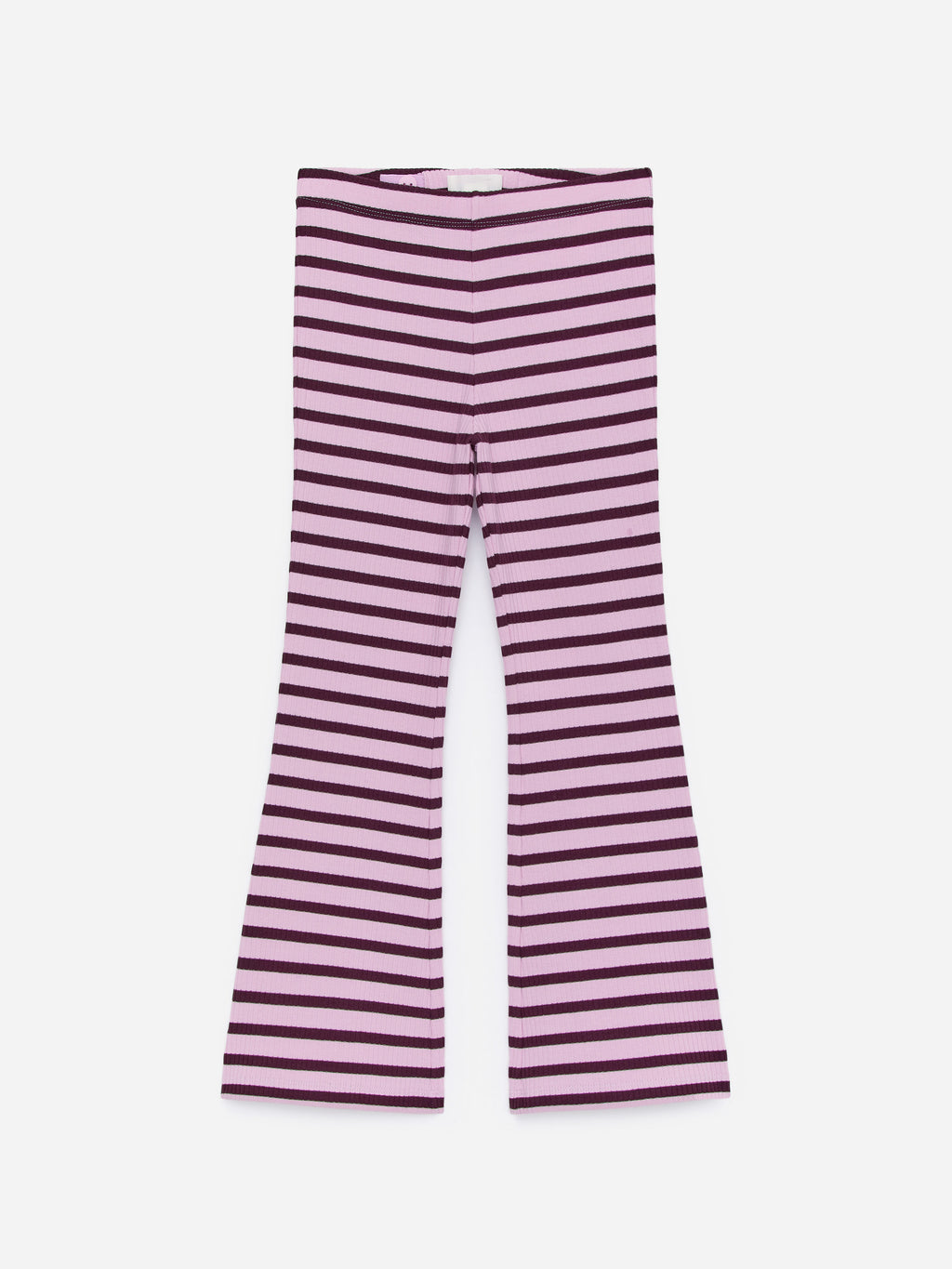 Flared Rib Leggings Set of 2 - Red - Image 2