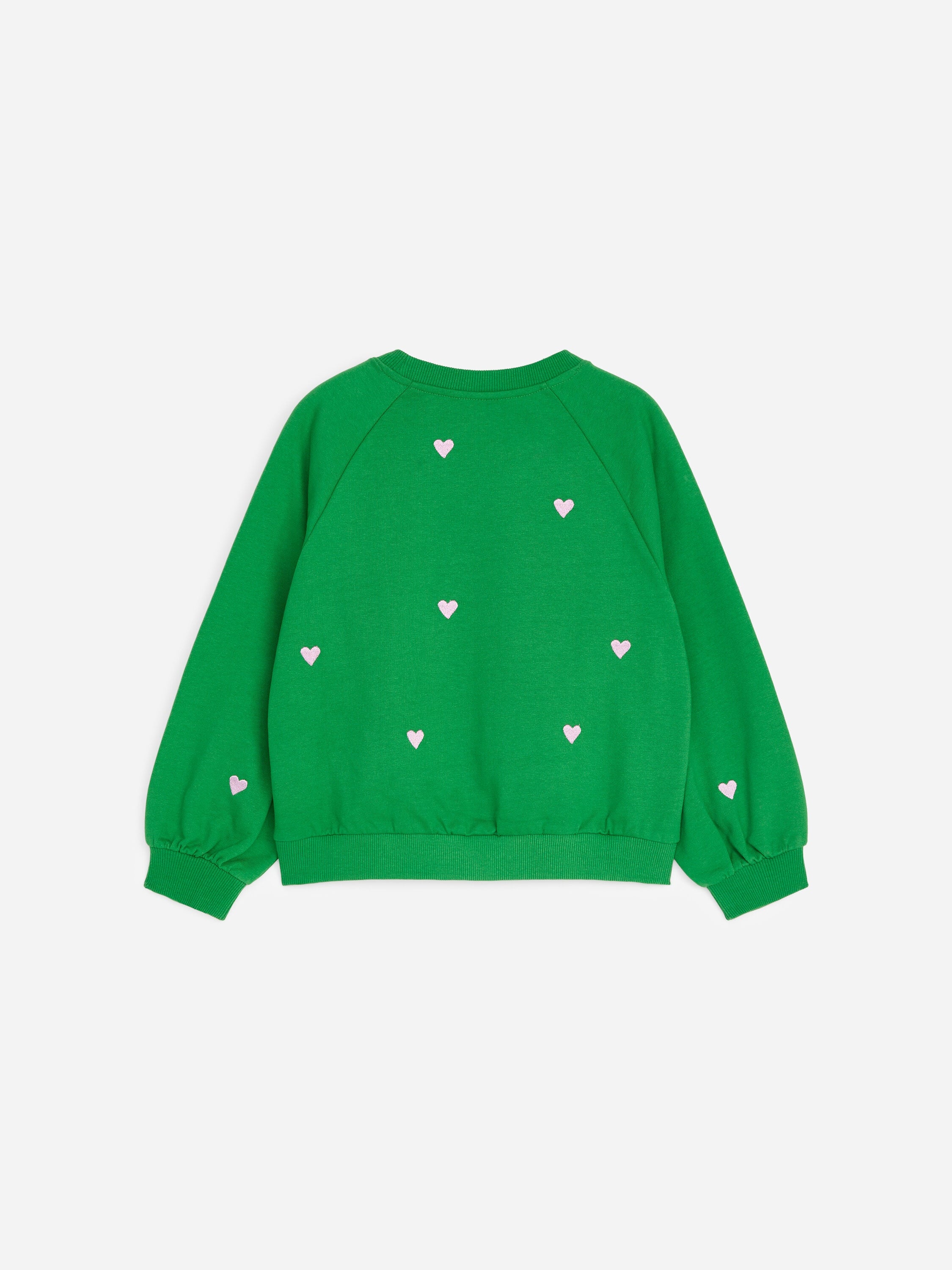 Cotton Terry Sweatshirt - Green - Image 2