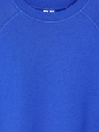 Cotton Sweatshirt - Blue - Image 3