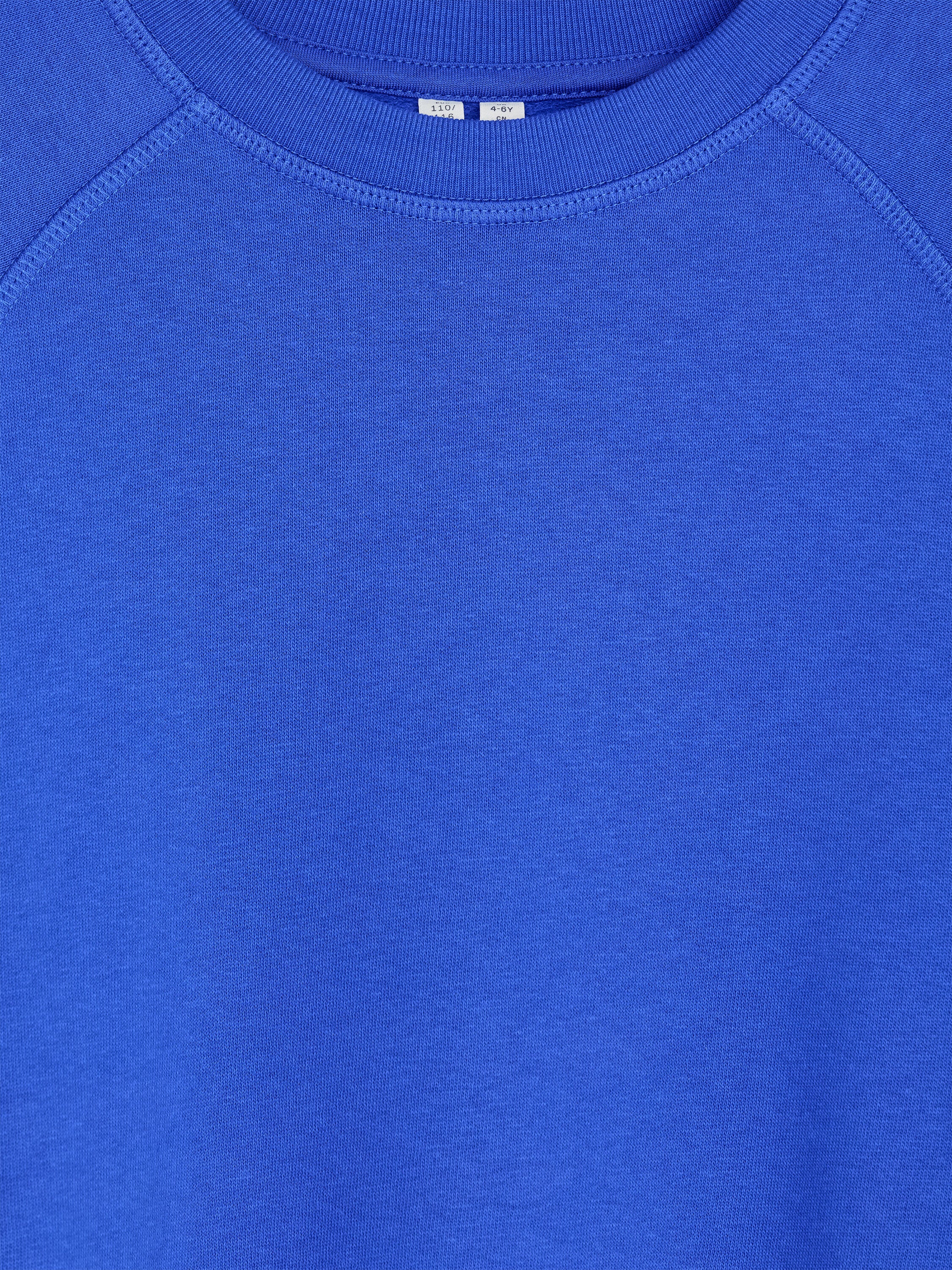 Cotton Sweatshirt - Blue - Image 3