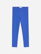 Rib Jersey Leggings - Blue