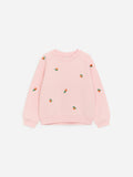 Embroidered Sweatshirt - Pink