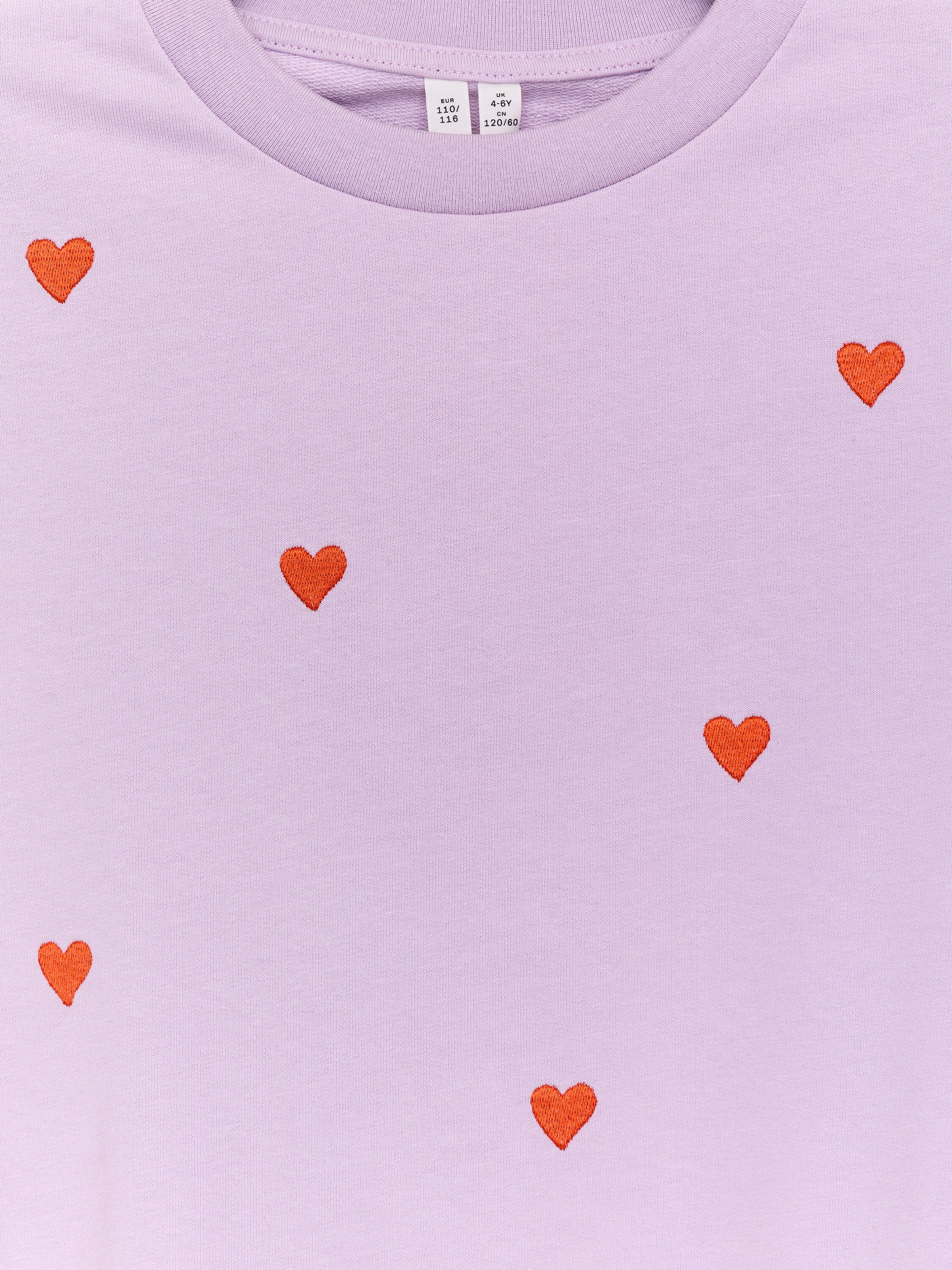 Terry Sweatshirt - Purple - Image 3