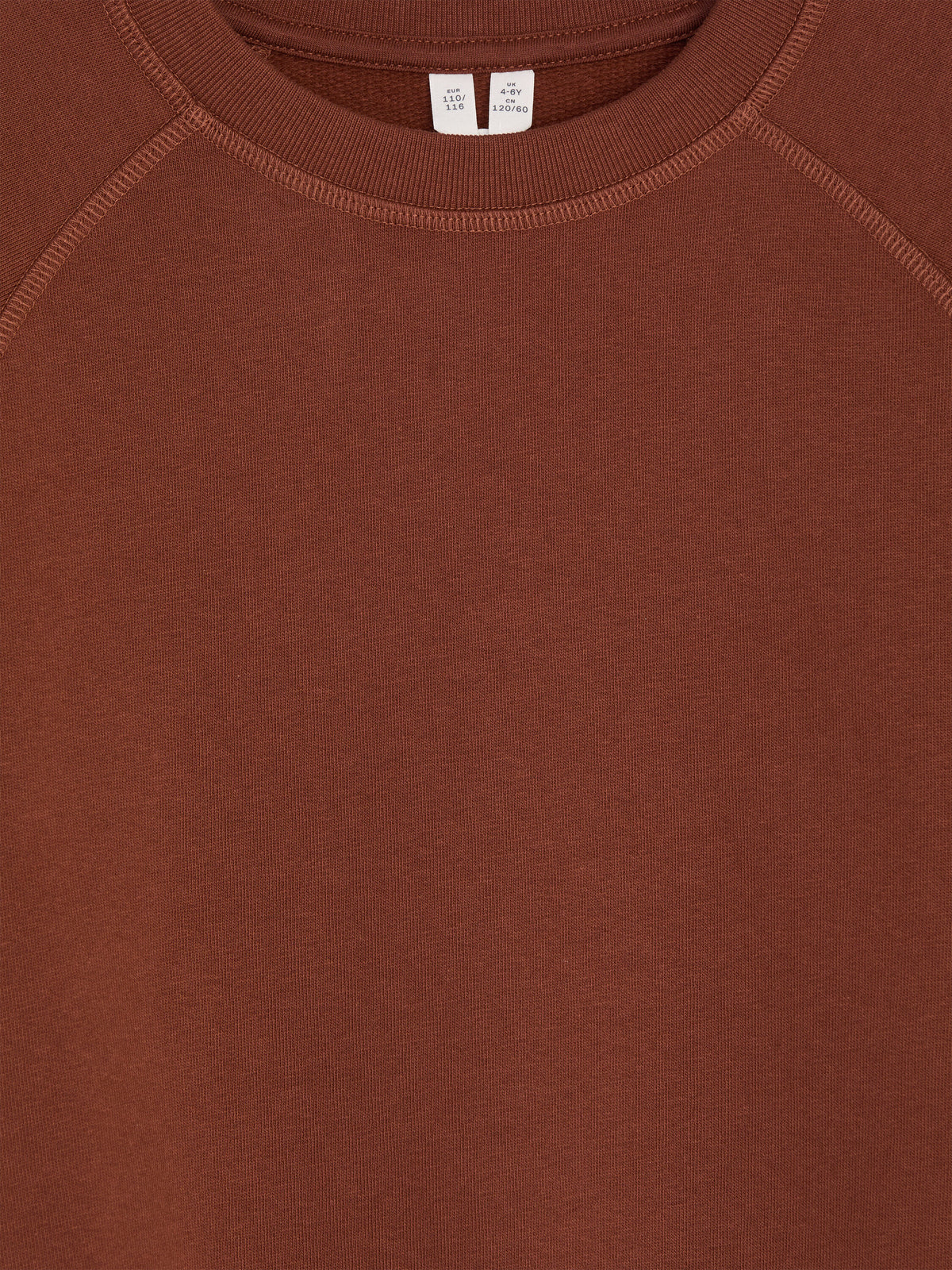 Cotton Sweatshirt - Red - Image 3
