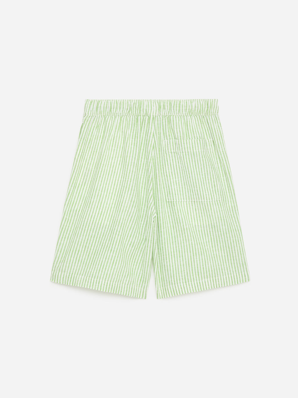 Linen Shorts - Green - Image 2