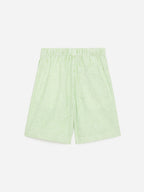 Linen Shorts - Green - Image 2