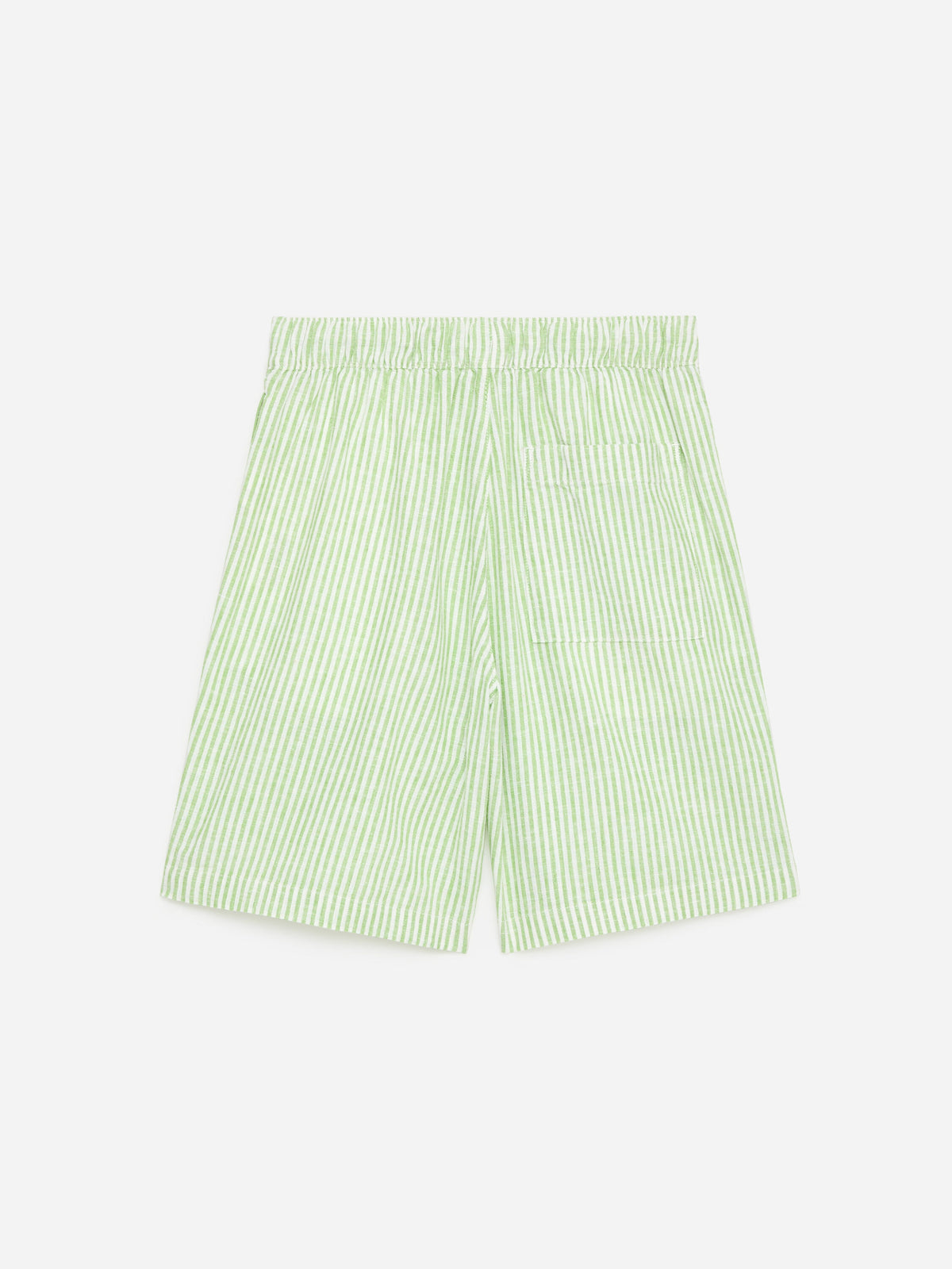 Linen Shorts - Green - Image 2