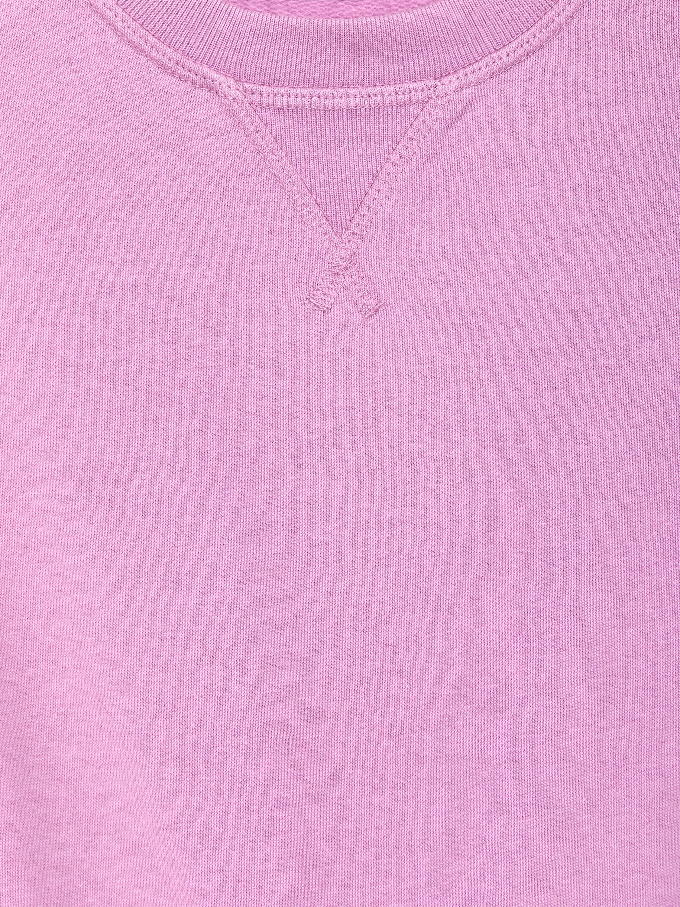French Terry Sweatshirt - Pink - Image 3