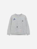 Embroidered Sweatshirt - Grey