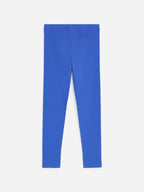 Rib Jersey Leggings - Blue - Image 2