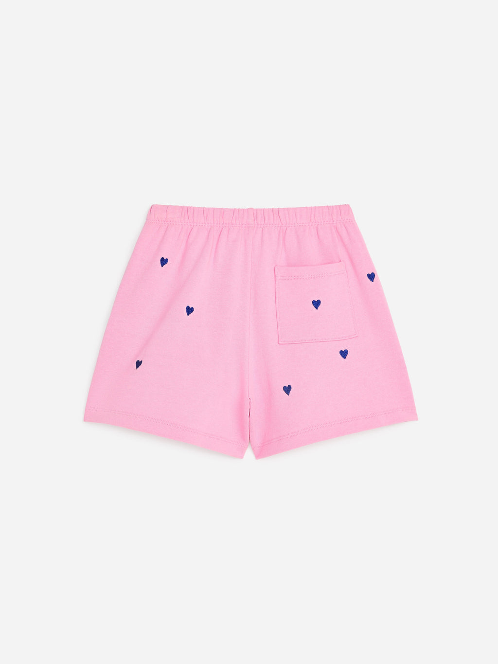 Embroidered Cotton Shorts - Pink - Image 2