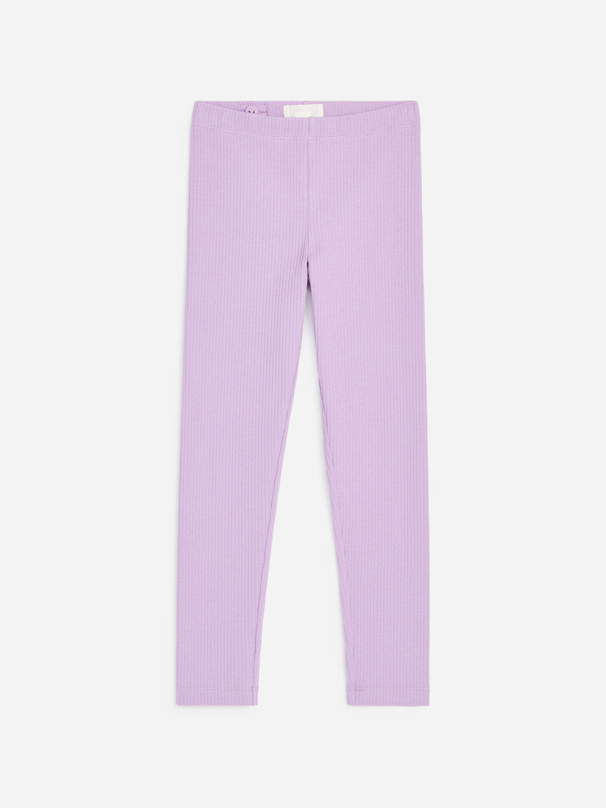 Rib Jersey Leggings Set of 2 - Purple - Image 2