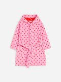 Cotton Terry Bathrobe - Pink