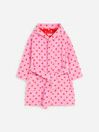 Cotton Terry Bathrobe - Pink