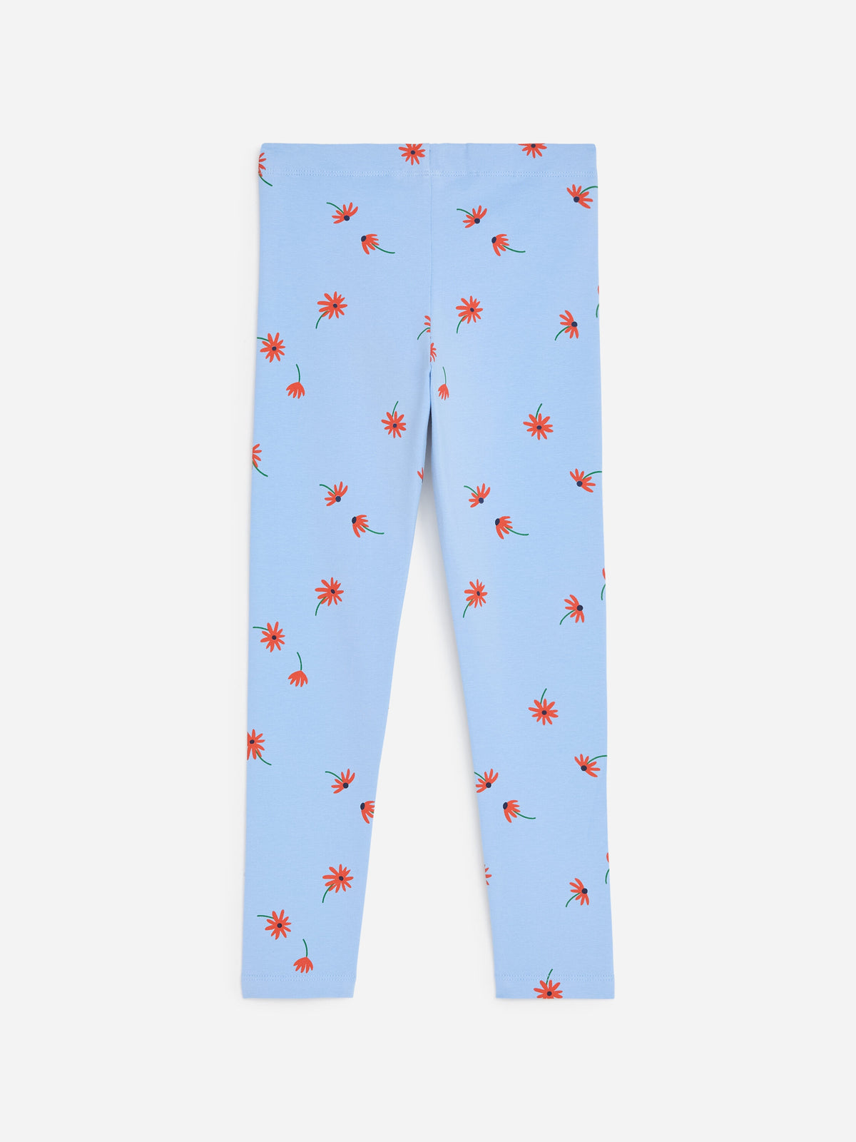 Printed Jersey Leggings - Blue - Image 2