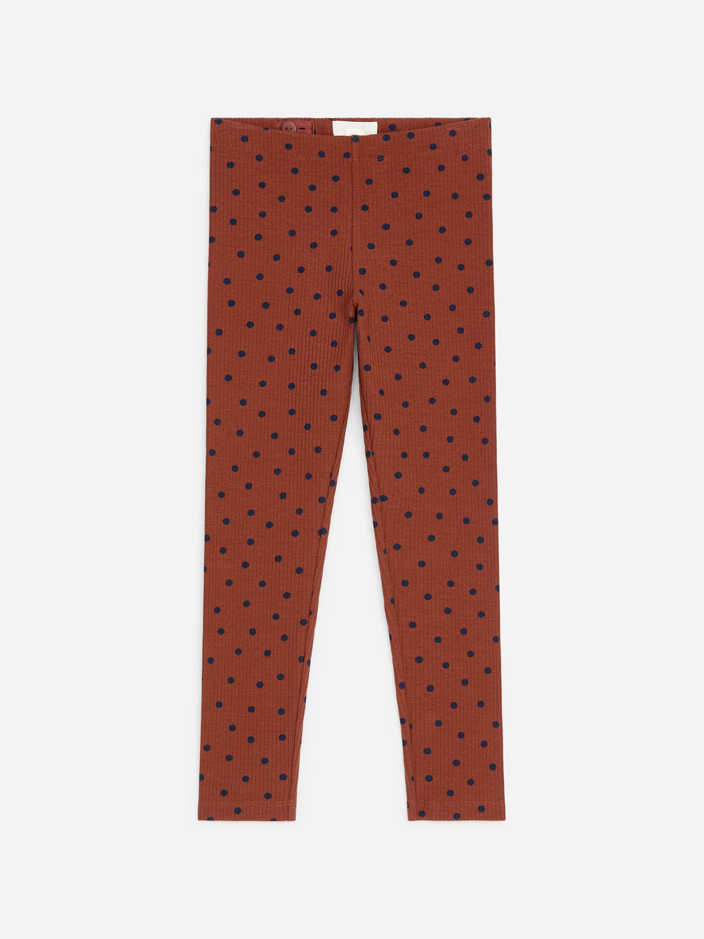 Ribbed Leggings - Brown