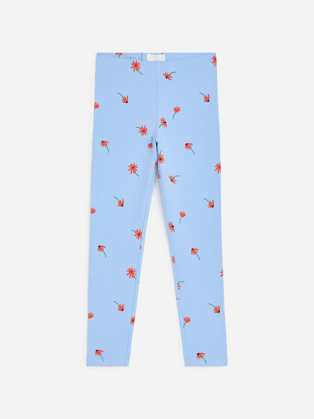 Printed Jersey Leggings - Blue