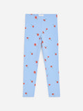 Printed Jersey Leggings - Blue