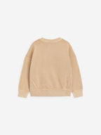 Relaxed Cotton Sweatshirt - Beige - Image 2