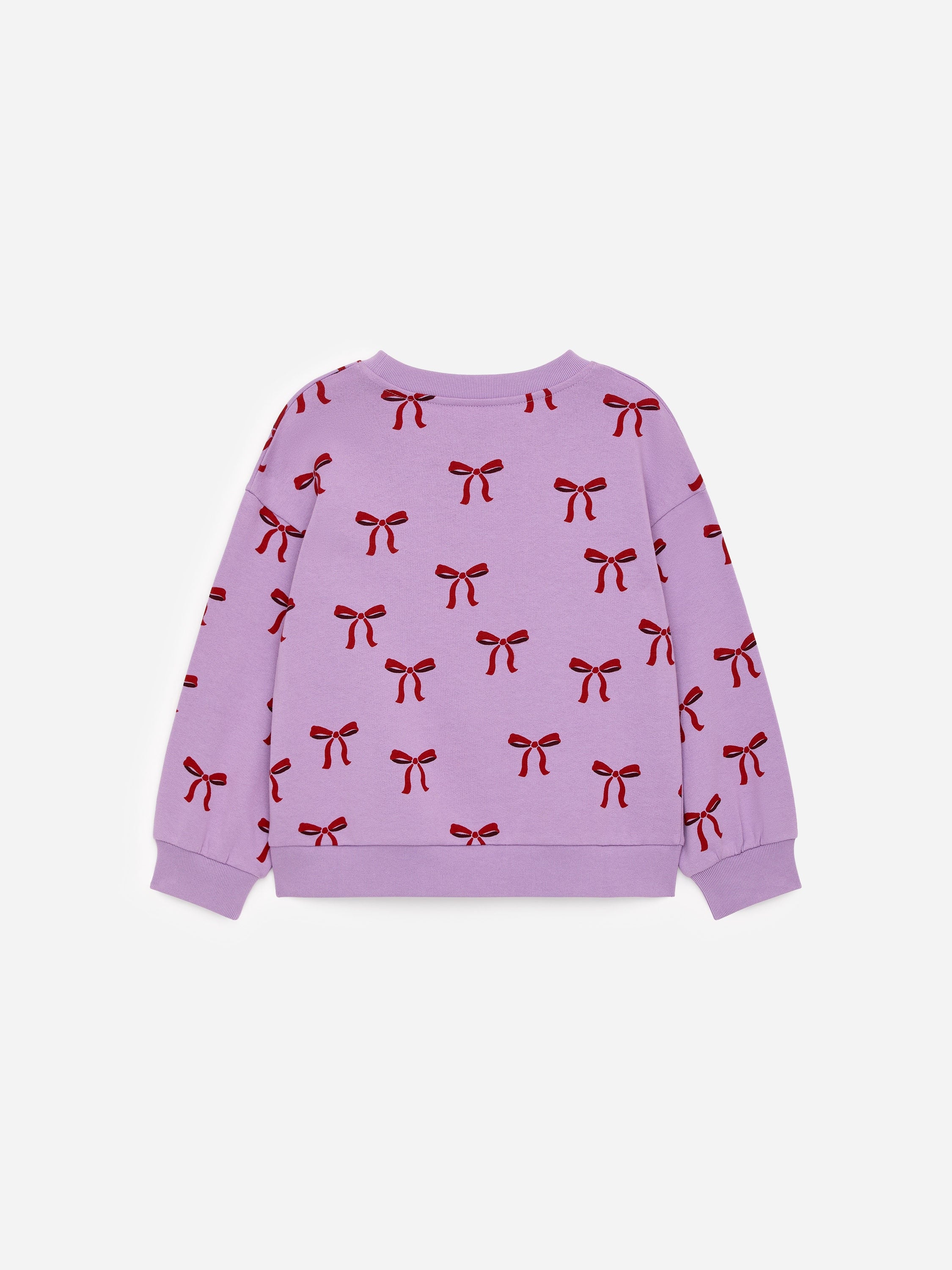 Printed Sweatshirt - Purple - Image 2