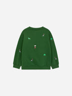 Terry Sweatshirt - Green - Image 2