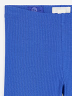 Rib Jersey Leggings - Blue - Image 3