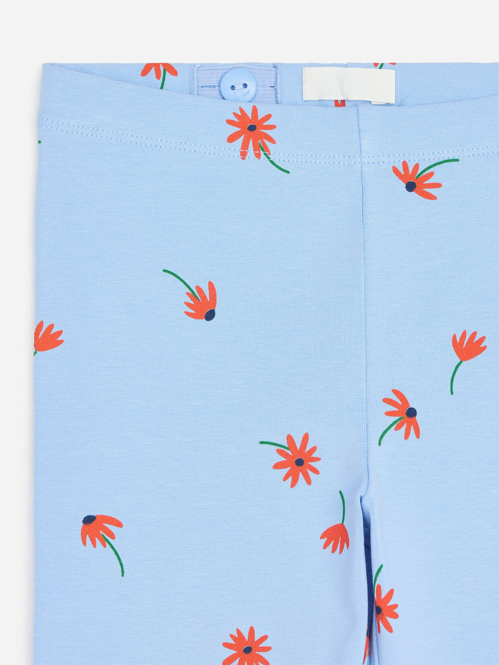 Printed Jersey Leggings - Blue - Image 3