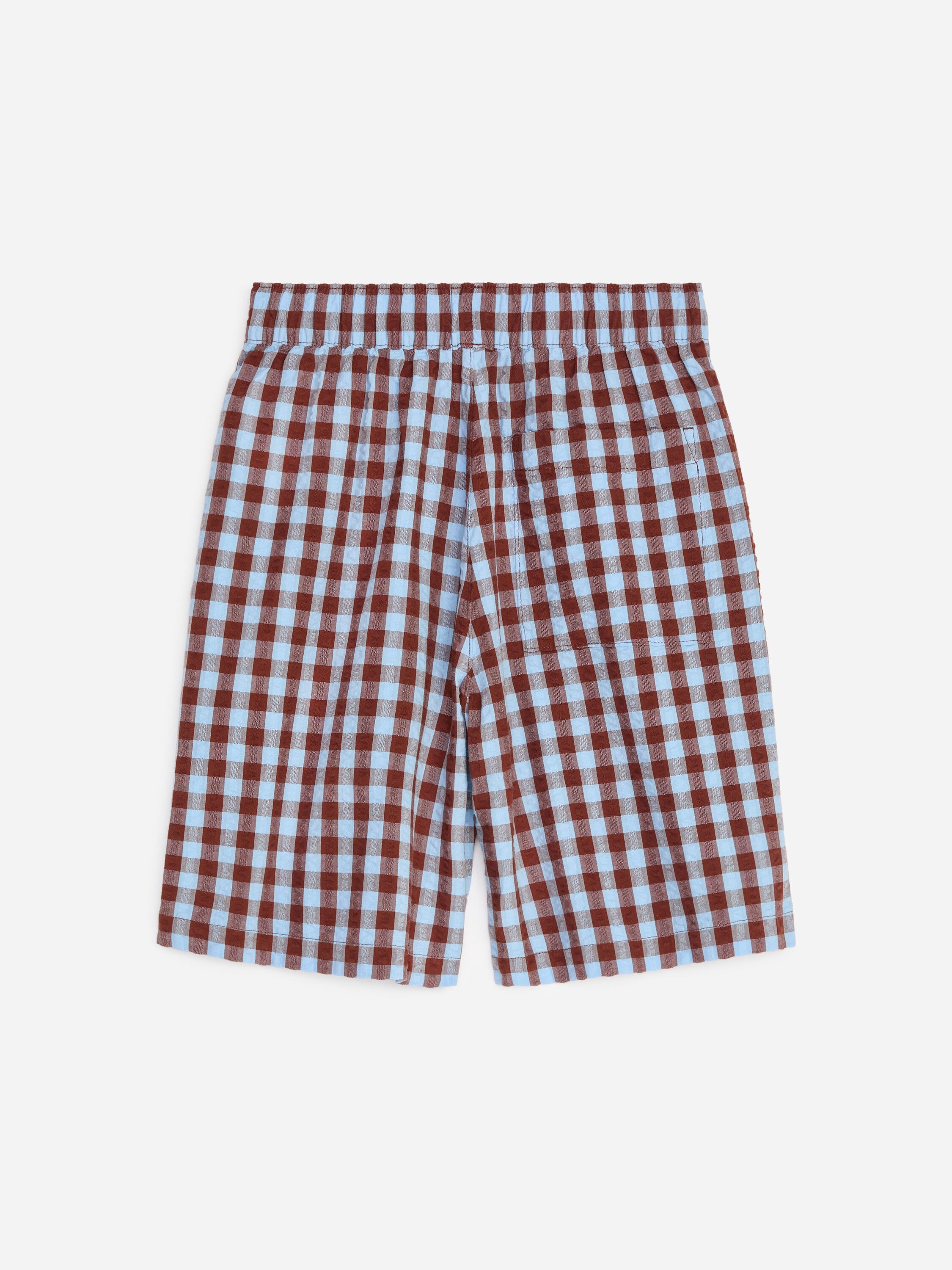 Seersucker Shorts - Blue - Image 2