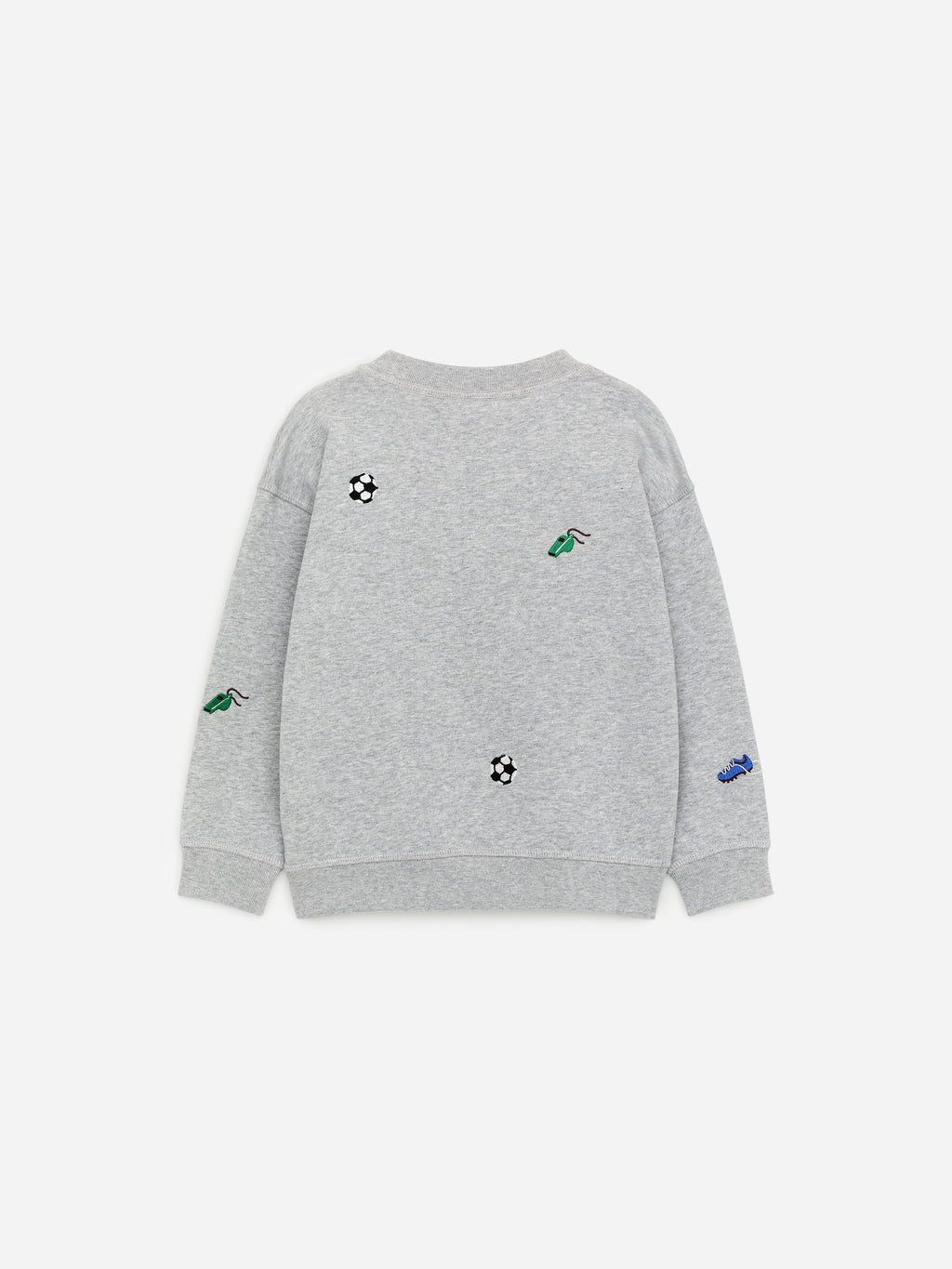 Embroidered Sweatshirt - Grey - Image 2