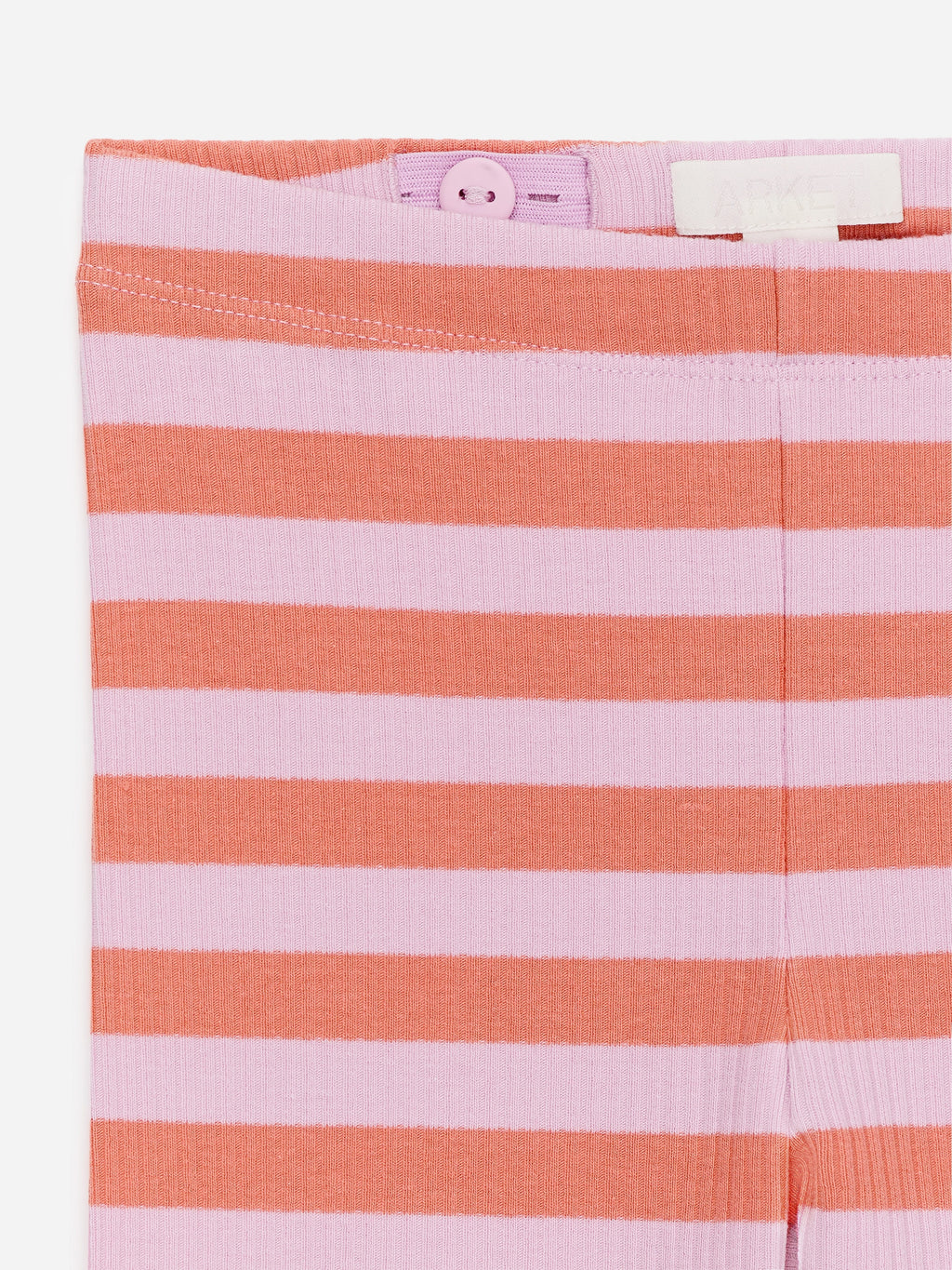 Ribbed Leggings - Pink - Image 3
