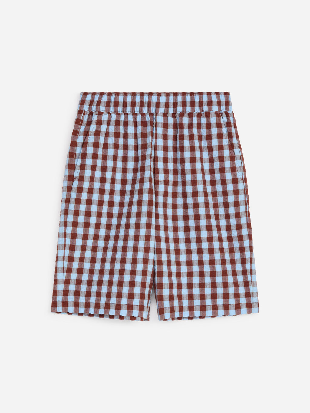 Seersucker Shorts - Blue