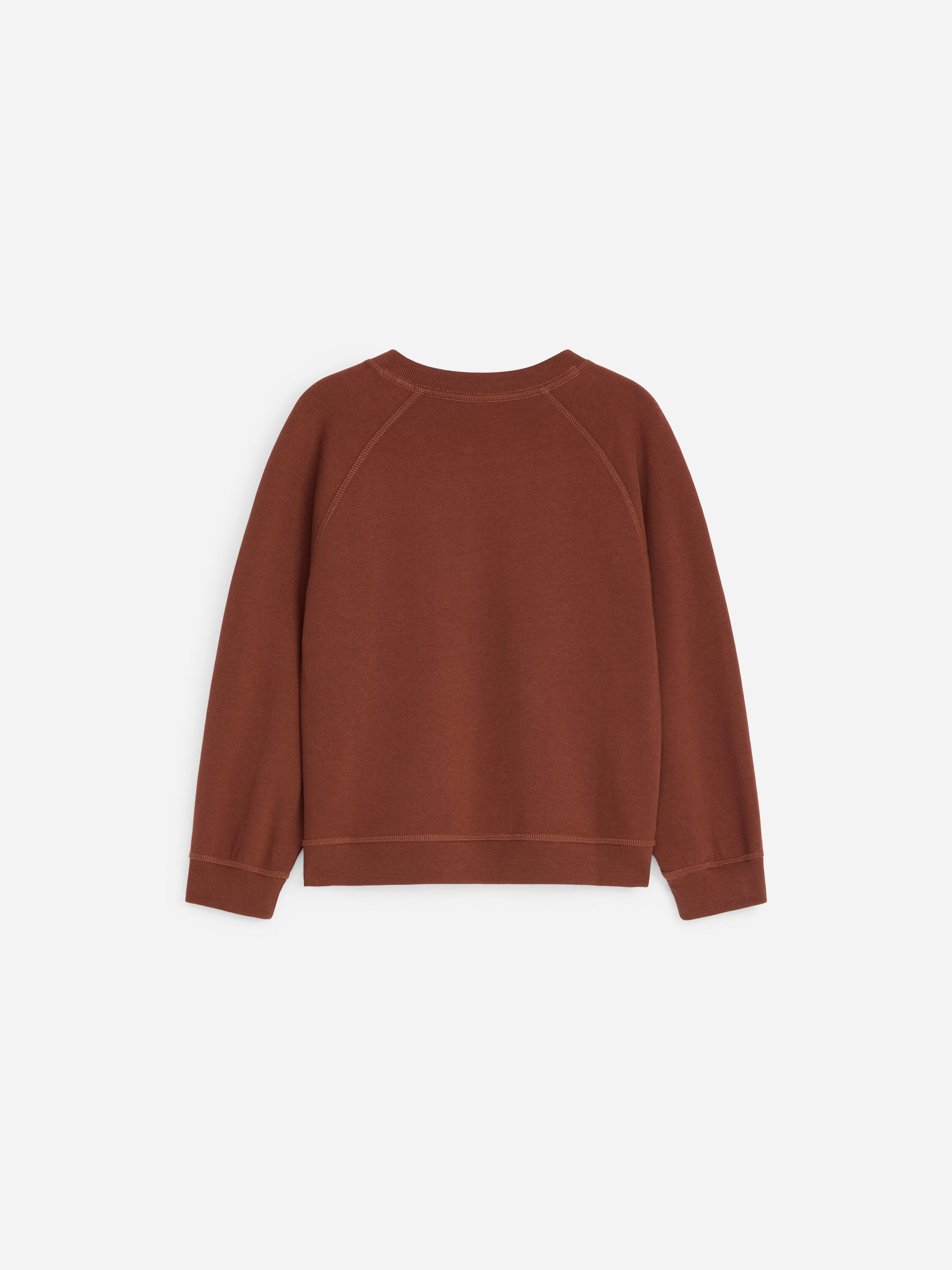 Cotton Sweatshirt - Red - Image 2