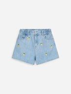 Denim Shorts - Blue