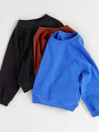 Cotton Sweatshirt - Black - Image 4