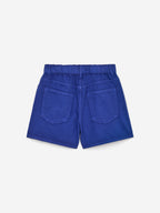Embroidered Denim Shorts - Blue - Image 2