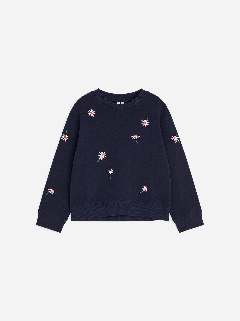 Embroidered Sweatshirt - Blue