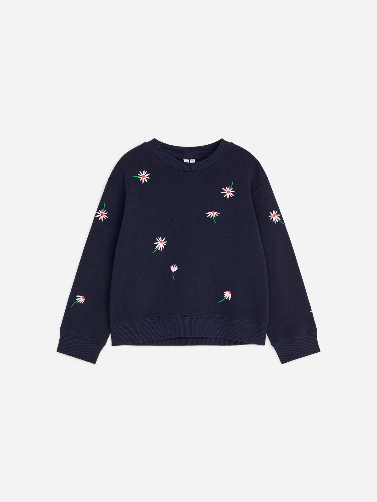 Embroidered Sweatshirt - Blue