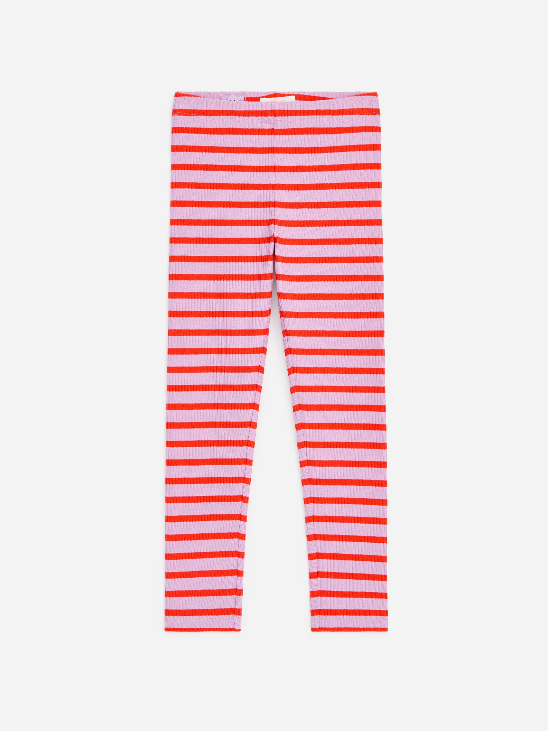 Rib Jersey Leggings Set of 2 - Purple - Image 3