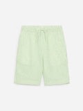 Linen Shorts - Green