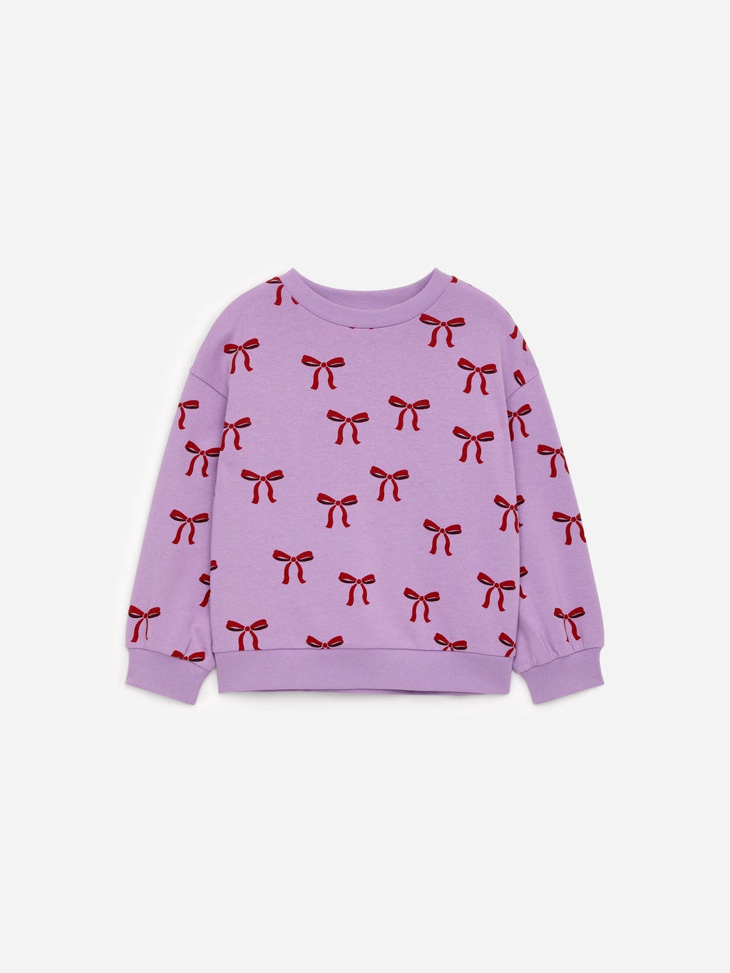 Printed Sweatshirt - Purple