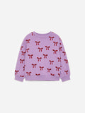 Printed Sweatshirt - Purple