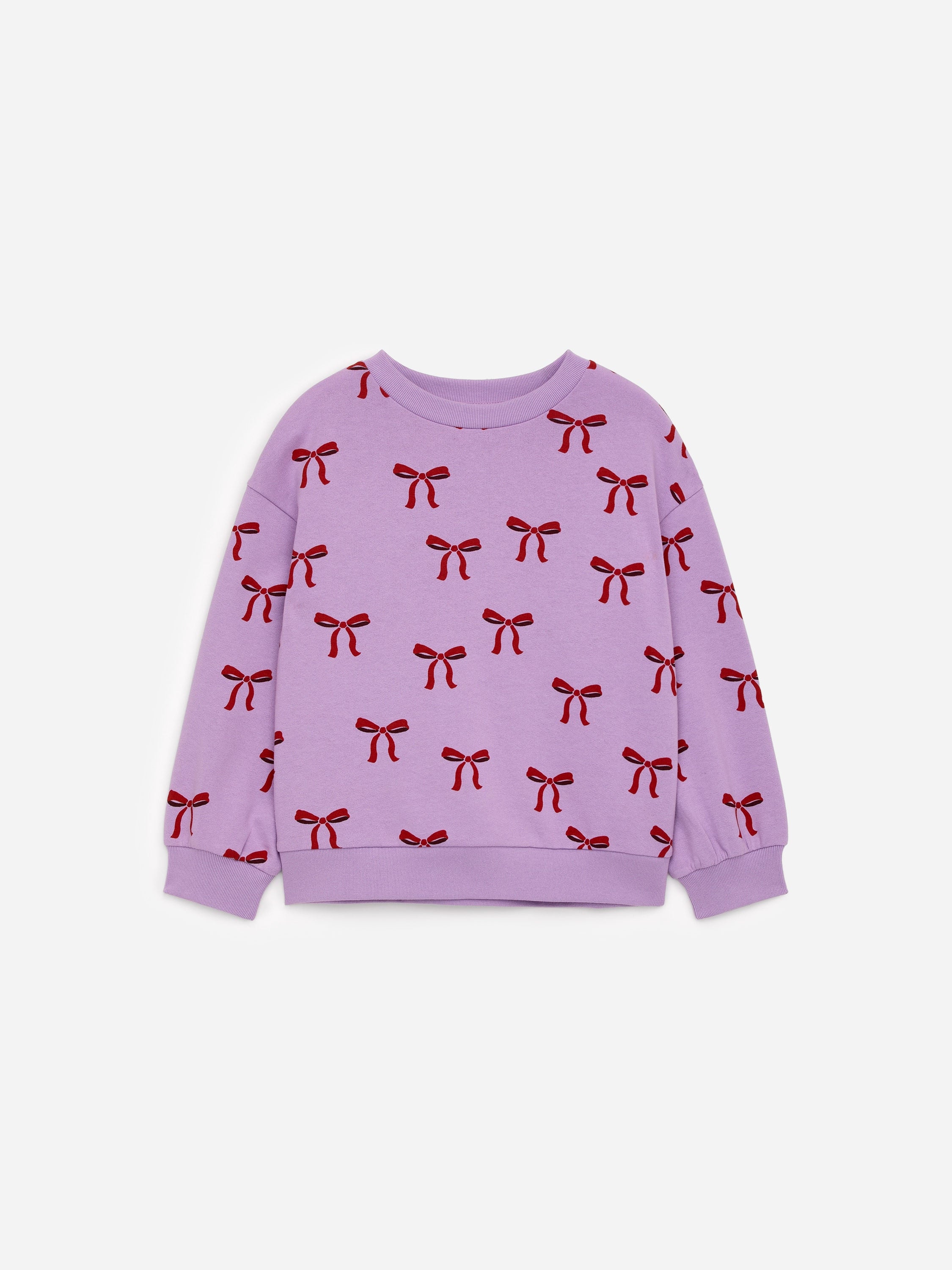 Printed Sweatshirt - Purple