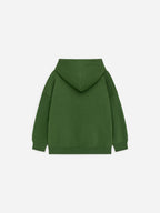 Heavyweight Hooded Sweatshirt - Green - Image 2