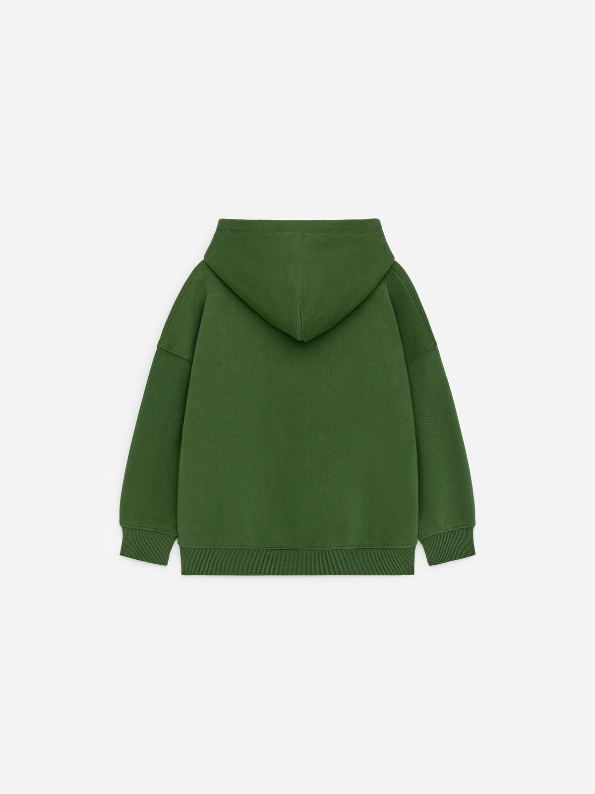 Heavyweight Hooded Sweatshirt - Green - Image 2