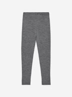 Wool-Blend Rib Leggings - Grey - Image 4