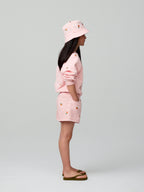 Embroidered Sweatshirt - Pink - Image 5