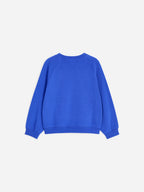 Cotton Sweatshirt - Blue - Image 2