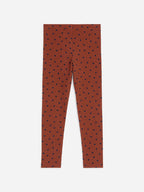 Ribbed Leggings - Brown - Image 2